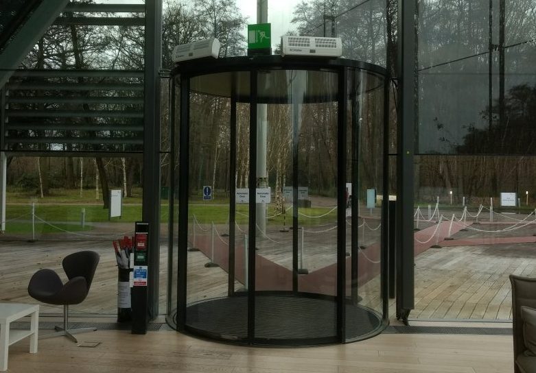 Revolving Door made in the UK by EA Group